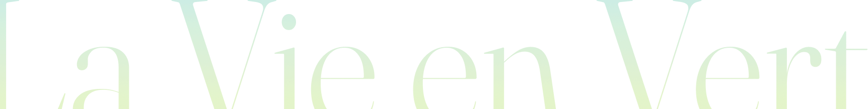 la vie en vert motif 2