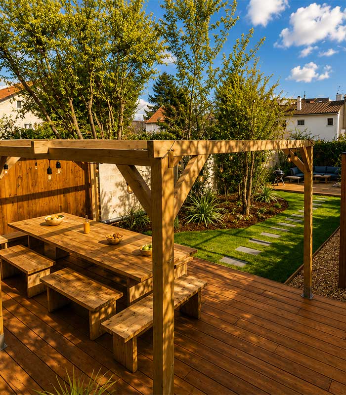 Pose installation pergola Val d'Oise Oise